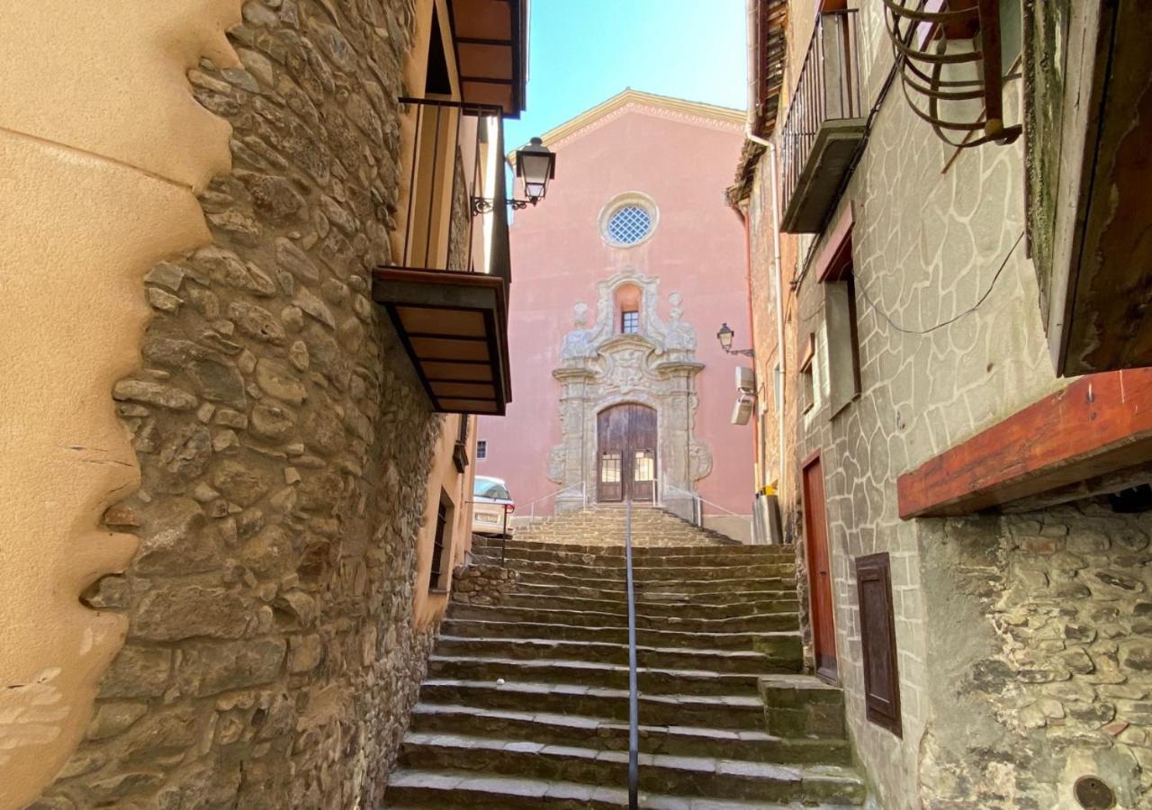 Apartamento Con Encanto En El Pirineo La Pobla de Lillet Luaran gambar